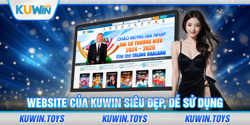 Website của KUWIN siêu đẹp, dễ sử dụng